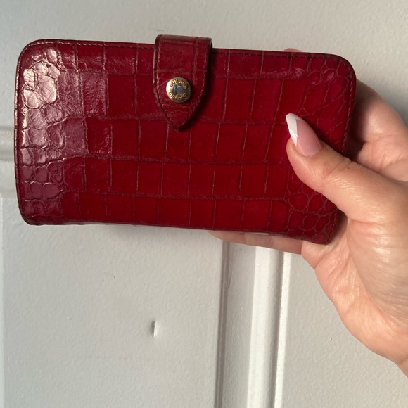 Miu Miu leather bow croc emboss wallet - Picture 9 of 13
